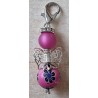 Perlen Engel pink