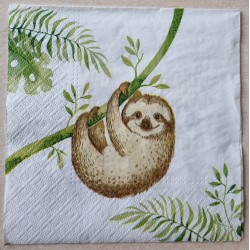 Serviette  " Faultier "