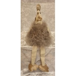 Kantenhocker Huhn hellbraun