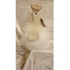Kantenhocker Huhn weiss