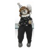 Kantenhocker Clown mit Luftballons schwarz