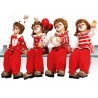 Kantenhocker Clown winkend rot