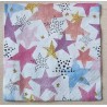 Serviette Bunte Sterne