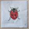 Serviette Marienkäfer
