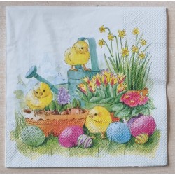 Serviette Küken/Eier