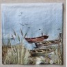 Serviette See/Boote