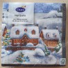 Servietten Schnee/Häuser
