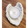 Beton Engelflügel weiss