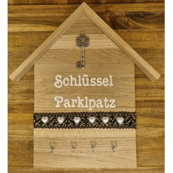 Schlüssel Parkplatz   schwarz/weiss