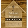 Schlüssel Parkplatz   schwarz/weiss