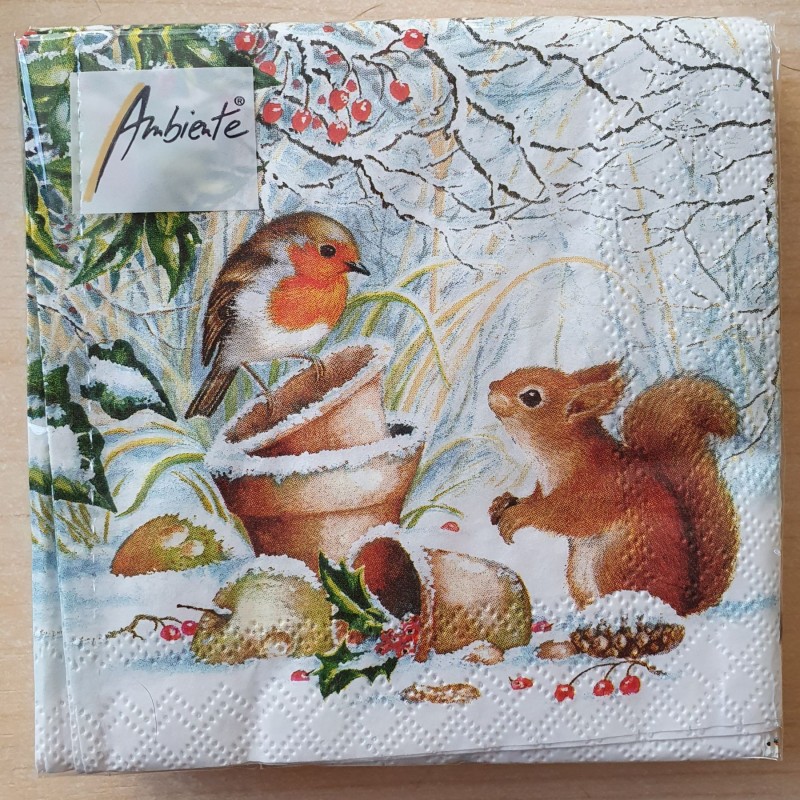 Servietten Eichhörnchen