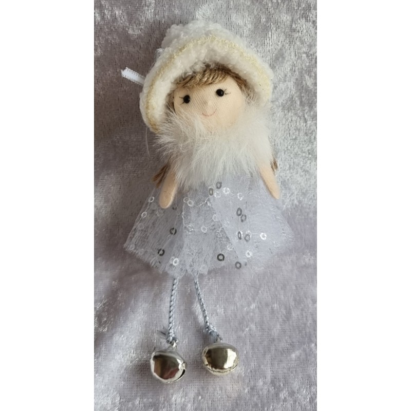 Püppchen weiss zum Hängen