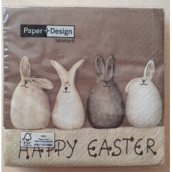 Servietten Happy Easter