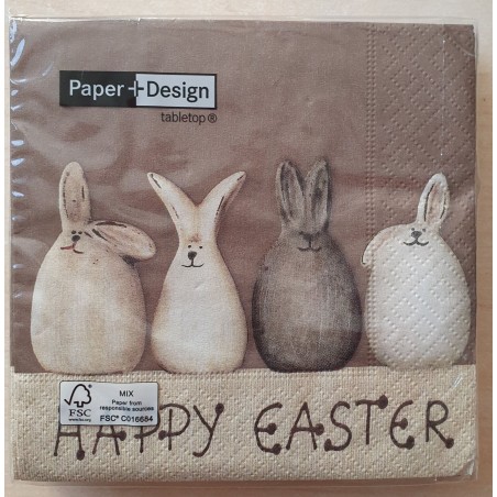 Servietten Happy Easter