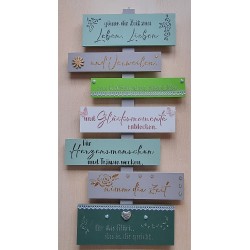 Schild "Gönn Dir Zeit...."