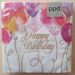 Servietten Happy Birthday