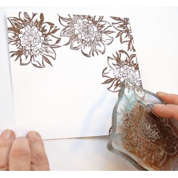 Clear Stamps Sonnenblumen/Blätter