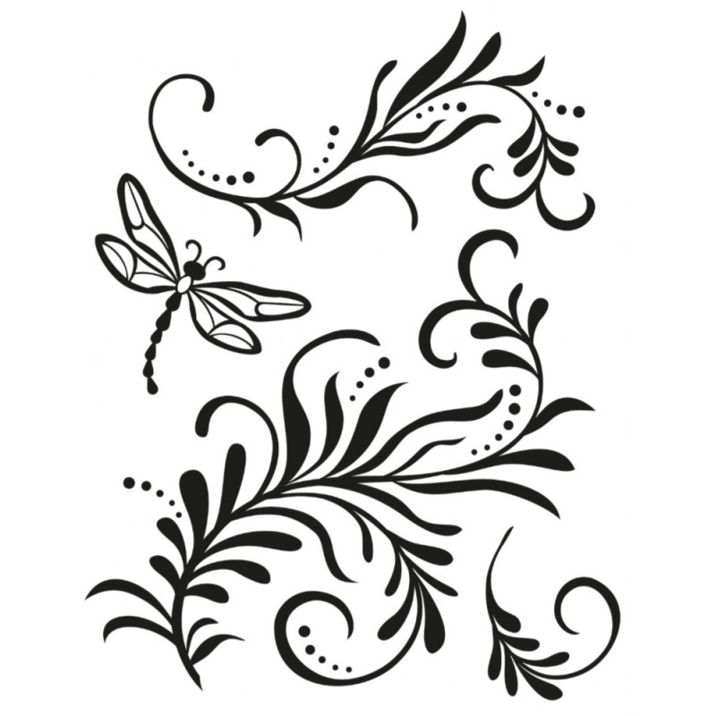 Clear Stamps Blättermuster