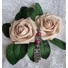 Anhänger Eule klein und Nespresso Kapseln pink