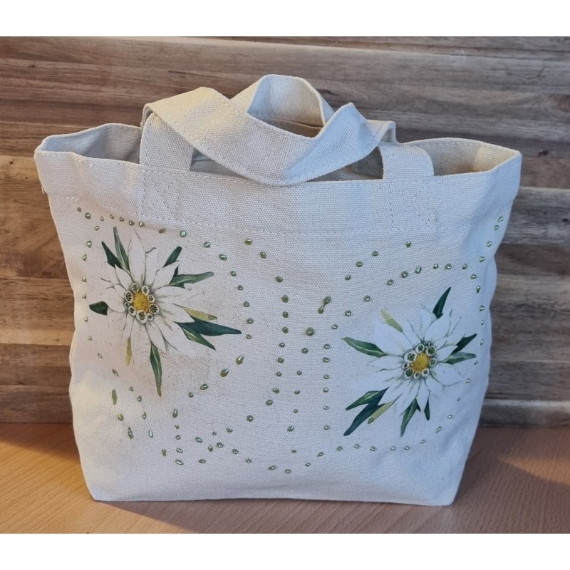 Tasche " Edelweiss und Muster "