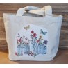 Tasche " Blumen in Gläser "