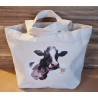 Tasche " Kuh mit Blume "