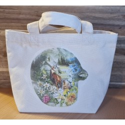 Tasche " Gams und Murmeltier "