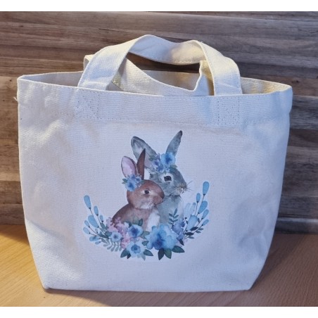 Tasche " Kaninchen blau "