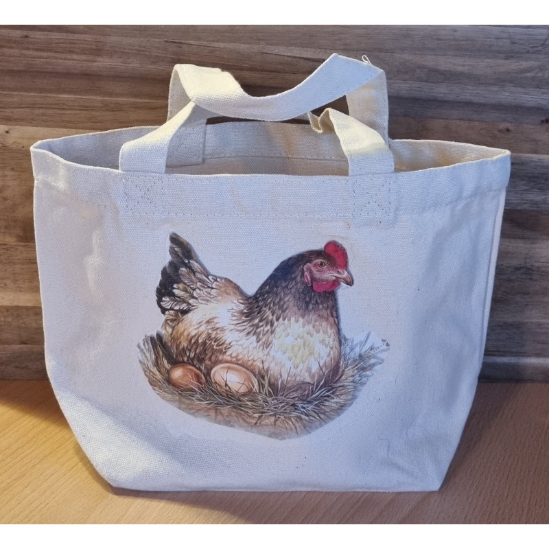 Tasche " Henne im Nest "