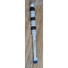 Kosmetik Pinsel klein und rund   schwarz/weiss