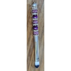Kosmetik Pinsel klein und flach  violette