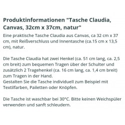 Tasche creme-weiss