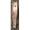 Dekoband Blumen pink/orange/gelb