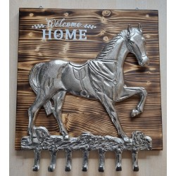 Garderobe Pferd  " Welcome Home "