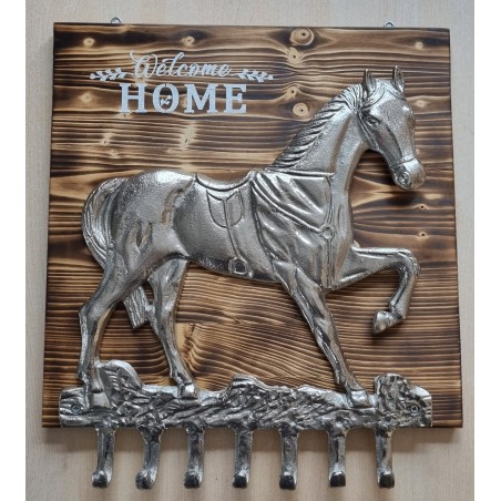 Garderobe Pferd  " Welcome Home "