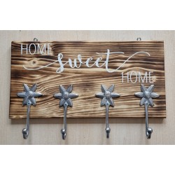 Garderobe Blumen  " Home sweet Home "