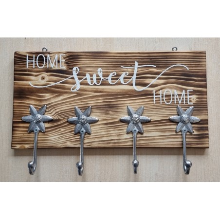 Garderobe Blumen  " Home sweet Home "