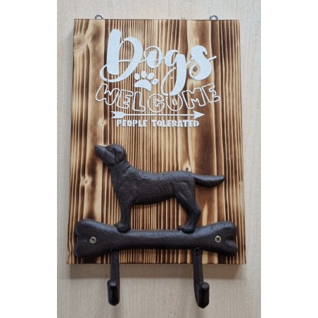 Garderobe Hund  " Dogs Welcome..."
