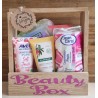 Wellness/Beauty Kistchen " Beauty Box "  von Herzen/pink