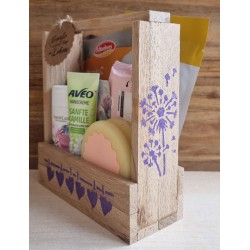 Wellness/Beauty Kistchen " Geniesse die kleinen...."  Herzen/violette