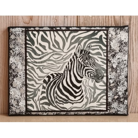 Bild " Zebra "  schwarz/weiss Töne