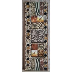 Bild " Safari "  braun/schwarz/beige Töne