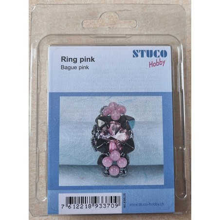 Fingerring Bastelset pink