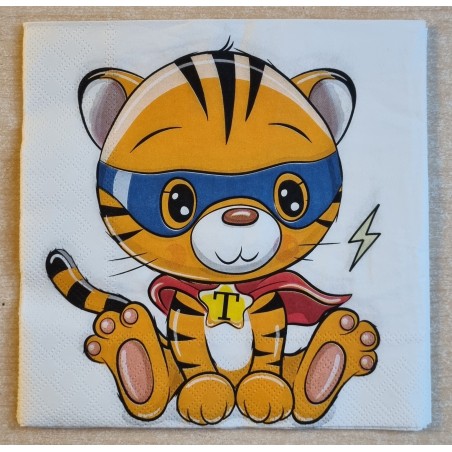 Serviette Tiger-Superman