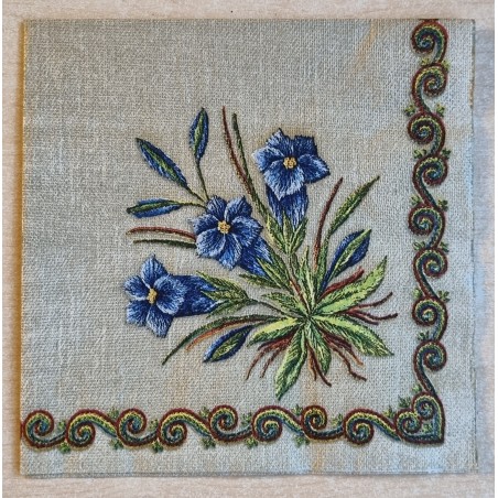 Serviette Enziane