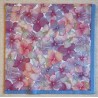 Servietten Blüten rosa/flieder/lachs