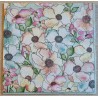 Serviette Bunte Blüten
