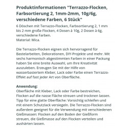Terrazzo Flocken edel