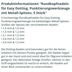 Rundkopf Acrylstäbe