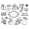 Clear Stamps Früchte